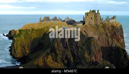 Près de Château Dunnottar Stonehaven Banque D'Images