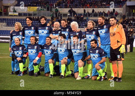 Rome Italie 21 mars 2018 Stade olympique - le mundial matchL, l'Italie RESTE DU MONDE, l'Italie Crédit : Giuseppe Andidero/Alamy Live News Banque D'Images