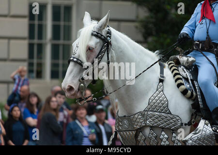 Washington, D.C., USA - 4 juillet 2016, le jour de l'indépendance nationale est la parade Parade du 4 juillet dans la capitale des États-Unis, il comm Banque D'Images