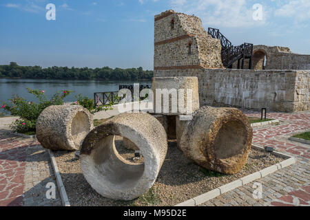 Militaire Romain ancien château Dimum sur le Danube, Bulgarie Banque D'Images