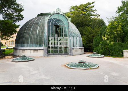 Les émissions de l'Orangerie, le château de Lednice, site du patrimoine de l'UNESCO, Moravie, République Tchèque Banque D'Images