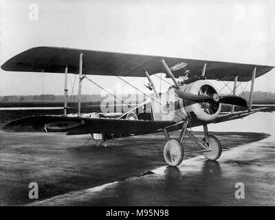 Sopwith Camel. Royal Flying Corps biplan Sopwith F.1 Camel, c.1917. Banque D'Images