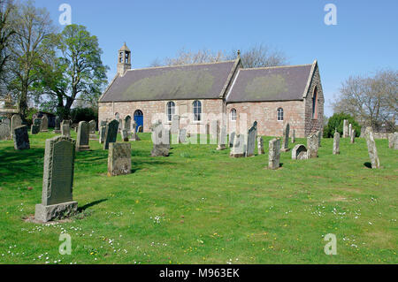 Église de Smailholm, Scottish Borders Banque D'Images