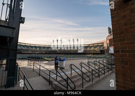 Comerica Park à Detroit, États-Unis Banque D'Images