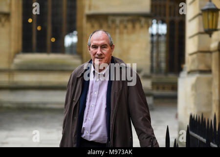 Oxford, UK. Mar 23, 2018. Oxford, UK. 23 mars, 2018. Will Hutton au Sheldonian Theatre d'Oxford Literary Festival WEEK-END FT.23 mars 2018. Oxford . ' Ce que fait l'Europe pour nous et comment garder le meilleur de lui'. Crédit : Richard Cave/Alamy Live News Banque D'Images