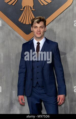 Los Angeles, CA, USA. Mar 21, 2018. Levi Meaden aux arrivées de soulèvement pacifique : Première mondiale, Théâtre chinois de Grauman (autrefois Grauman's), Los Angeles, CA, 21 mars 2018. Credit : Priscilla Grant/Everett Collection/Alamy Live News Banque D'Images