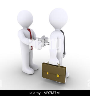 Industriel est enroulé par un autre Banque D'Images