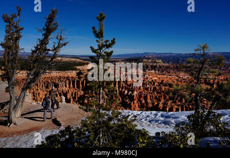 Bryce Canyon National Park, Utah, États-Unis d'Amérique Banque D'Images