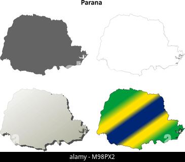 Jeu de carte muette du Parana Illustration de Vecteur