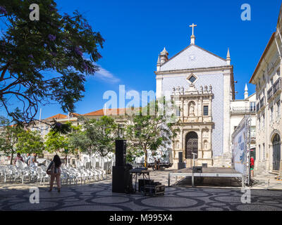 Aveiro, Portugal - Juillet 9, 2017 : Avis de Nucleo Museologico da Misericordia building à Aveiro Banque D'Images