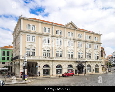 Aveiro, Portugal - Juillet 9, 2017 : Vue de l'hotel Aveiro Palace Banque D'Images