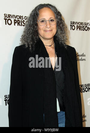 « Survivants Guide To Prison" Los Angeles Premiere tenue au Théâtre Landmark - Arrivées avec : Gina Belafonte Où : Los Angeles, California, United States Quand : 18 Feb 2018 Credit : Adriana Barraza M./WENN.com Banque D'Images