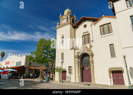 Los Angeles, 3 mars : La Plaza United Methodist Church dans le célèbre Olvera Street dans le centre-ville sur mars 3, 2018 à Los Angeles Banque D'Images