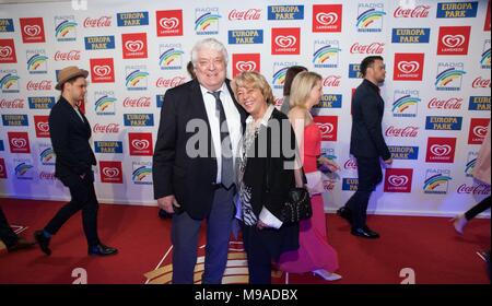 Rust, Allemagne, 23 mars, 2018, 'Radio Regenbogen AWARD 2018' Red Carpet Hans Meisner Crédit : mediensegel.de/Alamy Live News Banque D'Images