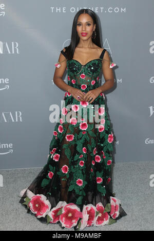 La 20e assemblée annuelle Les concepteurs de costumes Guild Awards tenue à l'hôtel Beverly Hilton - Arrivées avec : Kerry Washington où : Los Angeles, California, United States Quand : 21 Feb 2018 Credit : Sheri/WENN.com Determan Banque D'Images