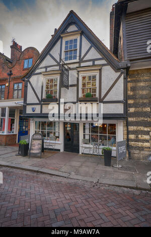 Topes restaurant rochester Banque D'Images