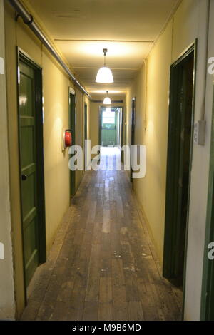 À l'intérieur hutte 6. Les décrypteurs bureaux à Bletchley Park Banque D'Images