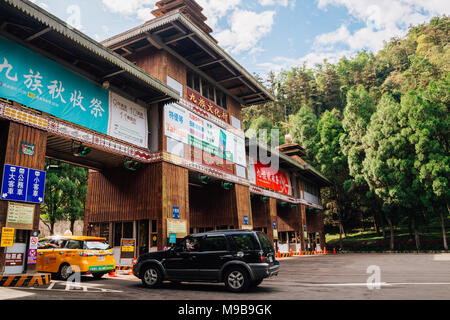 Le comté de Nantou, Taiwan - le 8 décembre 2015 : la culture autochtone Formosane village theme park Banque D'Images