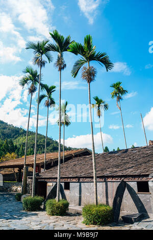 Le comté de Nantou, Taiwan - le 8 décembre 2015 : la culture autochtone Formosane village theme park Banque D'Images