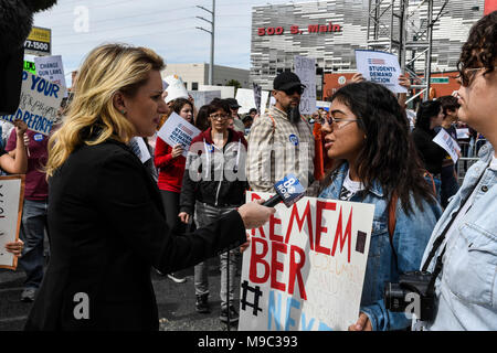 Las Vegas, NV, USA. 24Th Mar, 2018. Atmosphère de mars pour notre vie à Las Vegas, Nevada le 24 mars 2018. Credit : Damairs Carter/media/Alamy Punch Live News Banque D'Images