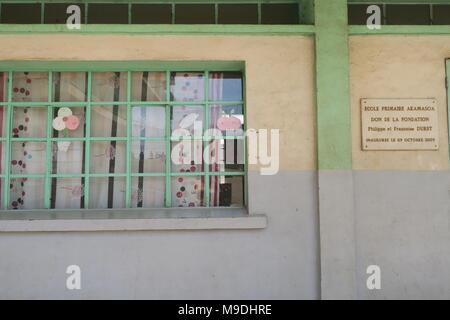 Pedro Opeka Akamasoa règlement , communauté sociale sur l'île de Madagascar. Banque D'Images