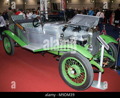 1923 Alvis 12/40 Canards Retour Tourer au London Classic Car Show 2018 Banque D'Images