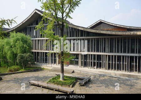 Campus Xiangshan, Académie de l'art conçu par l'architecte Wang Shu à Hangzhou, Chine Banque D'Images