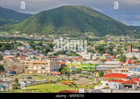 Basseterre, Saint Kitts, West Indies Banque D'Images
