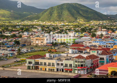 Basseterre, Saint Kitts, West Indies Banque D'Images