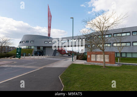 Le Jubilé campus, l'un des principaux bâtiments administratifs de l'Université de Nottingham. Banque D'Images