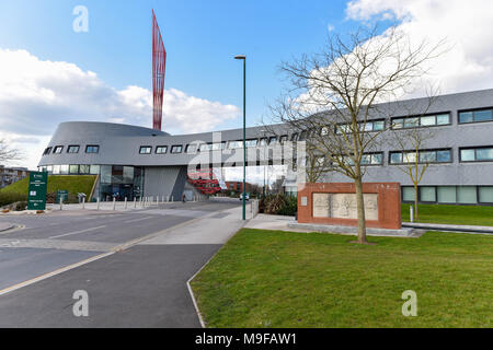 Le Jubilé campus, l'un des principaux bâtiments administratifs de l'Université de Nottingham. Banque D'Images
