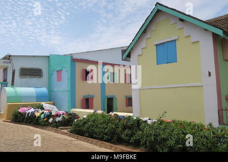 Pedro Opeka Akamasoa règlement , communauté sociale sur l'île de Madagascar. Banque D'Images