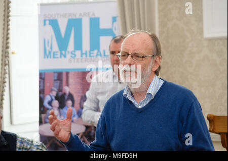 Dr Ian Banks, Président du European Men's Health Forum lors d'un événement de santé pour hommes Le Palais Armagh 23 mars 2018 CREDIT : Liam McArdle Banque D'Images