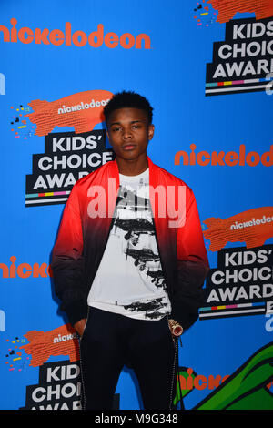 Inglewood, Californie, USA. 24 mars, 2018. Amarr Wooten assiste à la 2018 Nickelodeon Kids' Choice Awards au Forum le 24 mars 2018 à Inglewood, Californie / USA Crédit : Tsuni/Alamy Live News Banque D'Images