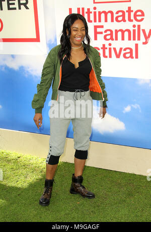 Los Angeles, CA, USA. Mar 25, 2018. 25 mars 2018 - Los Angeles, Californie - Tiffany Haddish. Hunter pour ultime objectif fête familiale tenue au Rose Bowl. Photo Credit : Crédit : AdMedia AdMedia/ZUMA/Alamy Fil Live News Banque D'Images