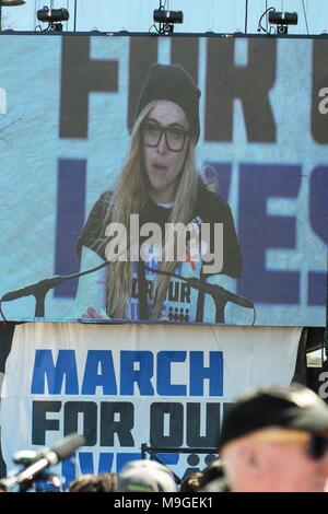 Dc, DC, Etats-Unis. 24Th Mar, 2018. En présence d'Atmosphère Marche Pour La Vie 2018, Washington, DC, DC, le 24 mars 2018. Crédit : Jason Mendez/Everett Collection/Alamy Live News Banque D'Images