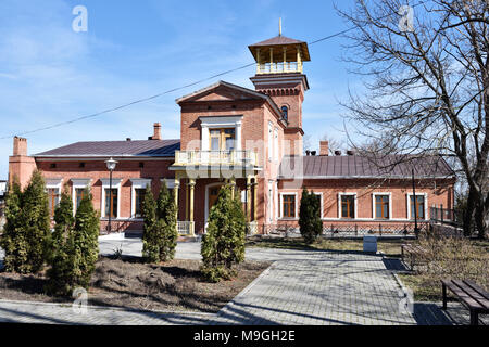 Taganrog, Russie - 11 mars 2015 : Maison de Tchaïkovski en un jour de printemps. Hippolytus Tchaïkovski, le frère du compositeur Pyotr Tchaïkovski Banque D'Images