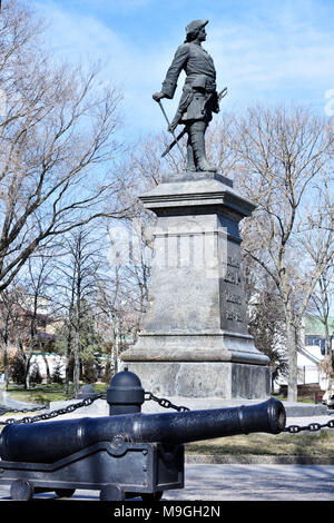 Taganrog, Russie - 11 mars 2015 : monument à l'empereur Pierre le Grand par Mark Antokolsky. Créé en 1898 Banque D'Images
