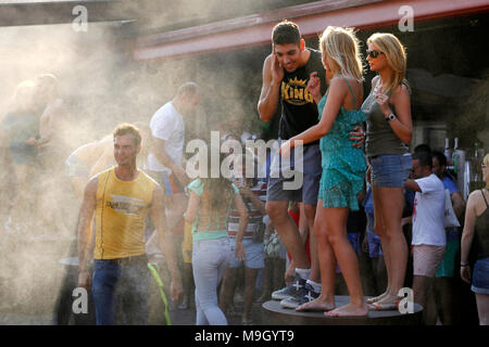 Beach lounge club, Barcelone, Espagne, ​​Catalonia Banque D'Images