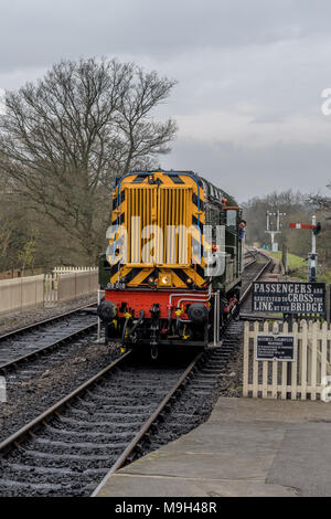 Bluebell Railway le week-end de Gala, 2018 Diesel Banque D'Images
