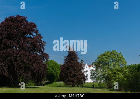 Château Renaissance d'Ahrensburg, Ahrensburg, aujourd'hui un site d'événements und musuem, comté de Storman, Schleswig-Holstein, Allemagne, Europe Banque D'Images