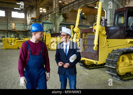 Robots d'usine Banque D'Images