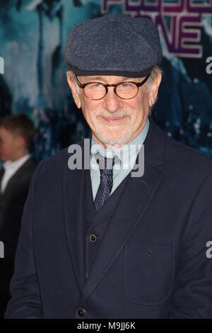 Hollywood, Californie, USA. 26 mars, 2018. Steven Spielberg 03/26/2018 Le Los Angeles premiere de 'prêt Player One' tenue à l'Dolby Theatre de Los Angeles, CA Photo : Cronos/Hollywood News Crédit : Cronos/Alamy Live News Banque D'Images