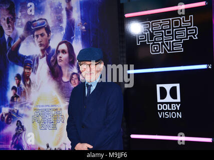 Hollywood, Californie, USA. 26 mars, 2018. Steven Spielberg - directeur producteur 028 assiste à la première de Warner Bros Pictures' 'Prêt' à un joueur Dolby Theatre le 26 mars 2018 à Hollywood, Californie. Credit : Tsuni / USA/Alamy Live News Banque D'Images