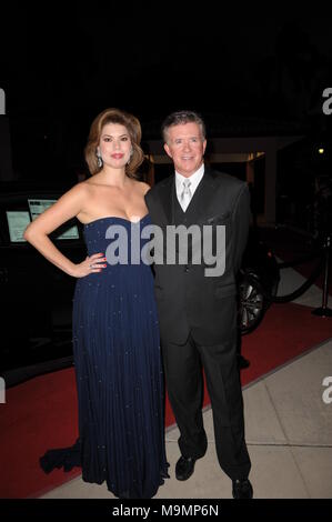 BOCA Raton, FL - 01 NOVEMBRE 2008 : Alan Thicke et épouse arrivent au Dîner de Gala Danse & Vente aux enchères est à la Boca Raton Resort pour le 19e Congrès annuel Chris Evert/Pro-Celebrity Raymond James Tennis Classic, Boca Raton, Floride. Le 01 novembre 2008. People : Alan Thicke Banque D'Images