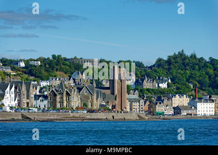 La Cathédrale Saint-colomba, sur le rivage, promenade, Oban, Argyll and Bute, Ecosse, Grande-Bretagne Banque D'Images