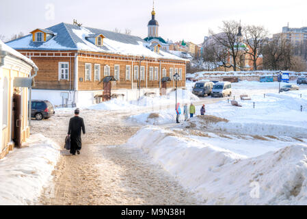 SMOLENSK, RUSSIE - Mars 08,2018 diocésain : la maison d'enfants sur le territoire de l'église de l'Assomption. Orphelinat Banque D'Images