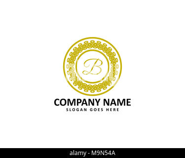 Est un symbole dans la forme d'une combinaison de lettres Banque D'Images