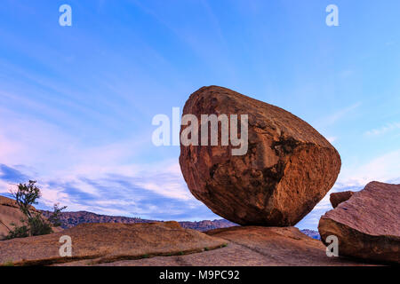 Les roches, Rock Formation Bulls Party, Parti de Bull, Farm Ameib, région d'Erongo, Namibie Banque D'Images