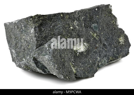 Afrique du Sud de kimberlite isolé sur fond blanc Banque D'Images